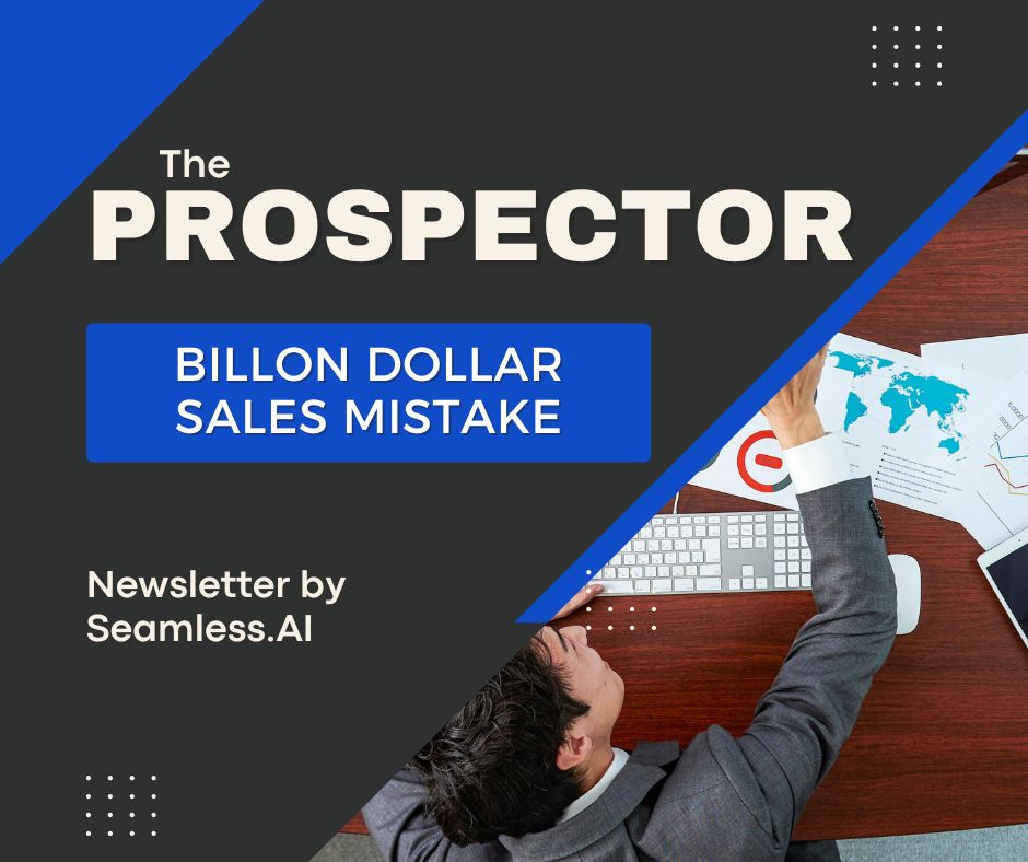 Billion Dollar Sales MIstake